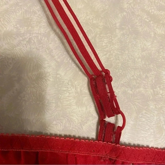 Sexy‎ Sequin Red Padded Bra 36B - Picture 7 of 11